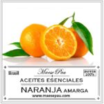 aceite esencial de naranja amarga