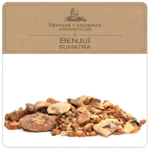 benjuí sumatra, resina vegetal para perfumería niche, aromaterapia, cosméticas natural