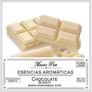 esencia aromática de chocolate blanco