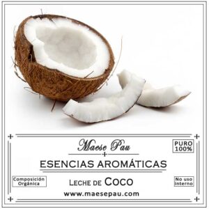 esencia aromática de coco