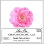 esencia aromatica de rosa damascena
