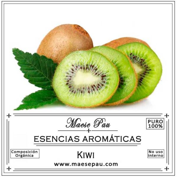 esencia aromática de kiwi