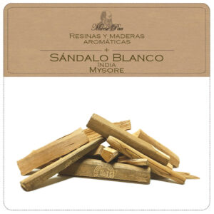 mysore santalové dřevo - bílé santalové dřevo, rostlinná pryskyřice do niche parfumerie, aromaterapie, přírodní kosmetika