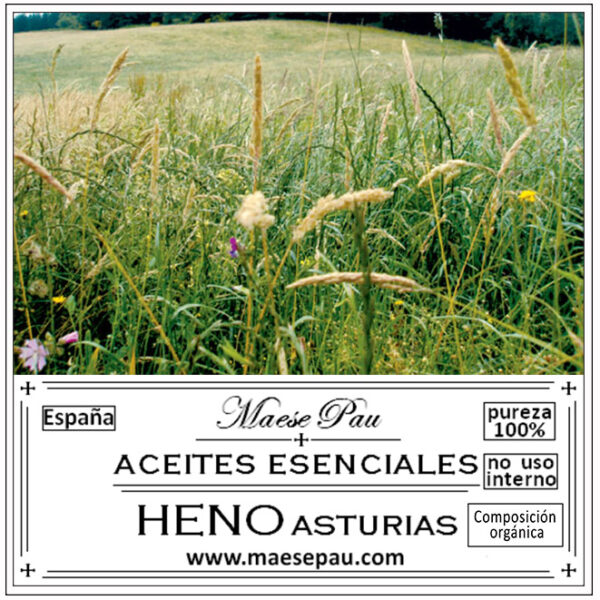 esencia aromática de heno de asturias