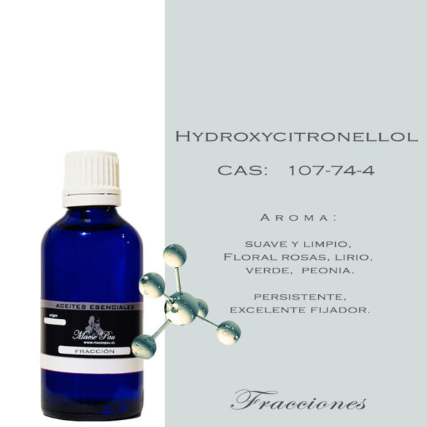 Hydroxycitronellol para perfumes