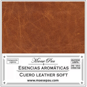 Cuero leather soft esencia aromática